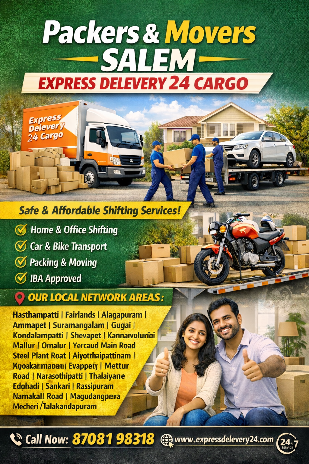 Packers and Movers Salem, 9790956163 | House Shifting Services Near Me – Agarwal Safe Express 