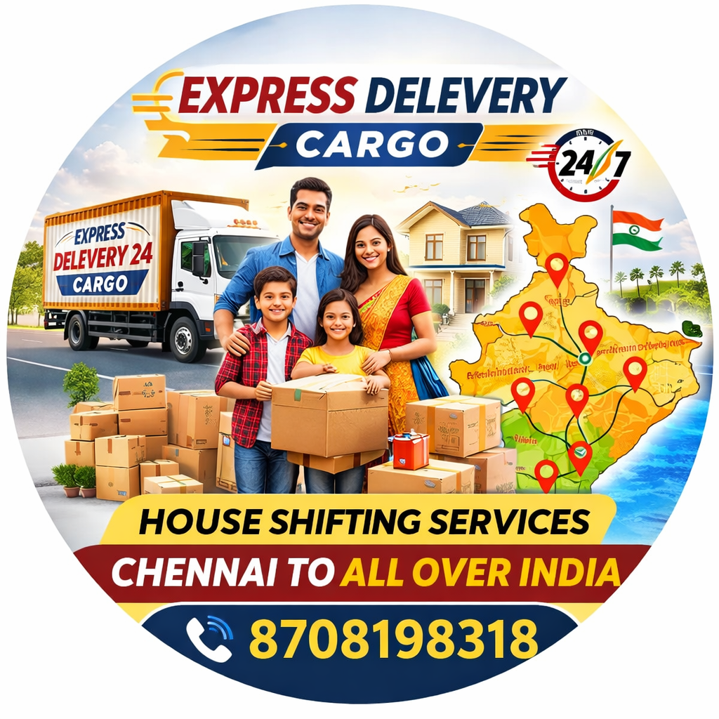 Best Packers and Movers Chennai | House Shifting Services Near Me | Express Delevery 24 Cargo