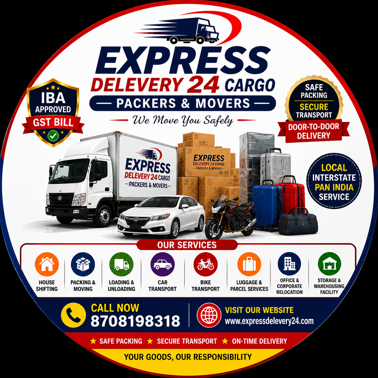 Best Packers and Movers in Kulithalai, 8708198318 Tamil Nadu | Express Delevery 24 Cargo | House Shifting, Car Bike & Luggage Transport 